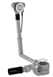 GEBERIT - Vaňová odtoková a prepadová súprava, ovládanie PushControl, dĺžka 260 mm, chróm (150.750.21.6)