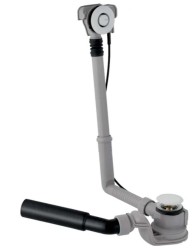GEBERIT - Vaňová odtoková a prepadová súprava, ovládanie PushControl, dĺžka 260 mm, chróm (150.755.21.6)