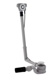 GEBERIT - Vaňová odtoková a prepadová súprava, ovládanie PushControl, dĺžka 280 mm, chróm (150.752.21.6)