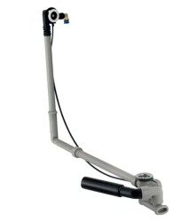 GEBERIT - Vaňová odtoková a prepadová súprava s napúšťaním, dĺžka 730 mm, chróm (150.701.00.6)