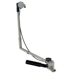 GEBERIT - Vaňová odtoková a prepadová súprava s napúšťaním, dĺžka 730 mm, súprava na kompletizáciu, chróm (150.711.21.6)