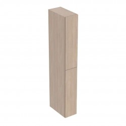 GEBERIT - Vysoká skrinka 180x24x48 cm, 2 zásuvky, dub (503.011.JH.1)
