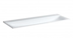 GEBERIT - Xeno 2 Dvojumývadlo 160x48 cm, bez otvoru na batériu, bez prepadu, alpská biela (500.278.00.1)