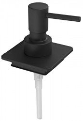 Gedy - ABELINE dávkovač mydla, čierna (44811420)