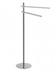 Gedy - CIRCE stojan na uteráky, guľatý, chróm (143113)