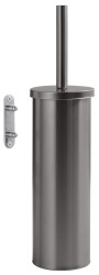 Gedy - FLIP WC kefa závesná, systém Lift&Clean, gun metal (52330381)