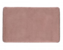 Gedy - FUZZY kúpeľňová predložka, 50x80cm, 100% polyester, protišmyk, ružová (96FY508010)
