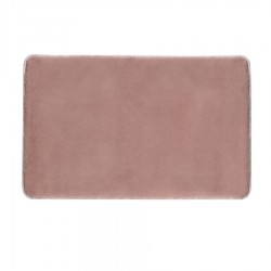 Gedy - FUZZY kúpeľňová predložka, 60x100cm, 100% polyester, protišmyk, ružová (96FY100610)