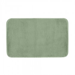 Gedy - FUZZY kúpeľňová predložka, 60x100cm, 100% polyester, protišmyk, zelená (96FY100607)