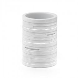 Gedy - HELEN pohár na postavenie, biela (HE9802)