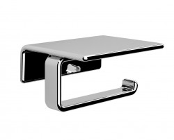 Gedy - IL GIGLIO Držiak toaletného papiera s poličkou, chróm (A92513)