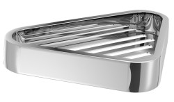 Gedy - OUTLINE sprchpvá polica rohová, 170x30x170, chróm (3283)