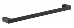 Gedy - PIRENEI držiak uterákov 600x66, čierna matná (PI216014)