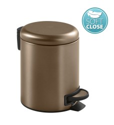 Gedy - POTTY odpadkový koš 5l, Soft Close, měď mat (330982)