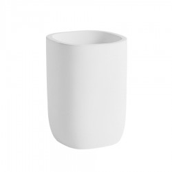 Gedy - YLENIA pohár na postavenie, biela (YL9802)