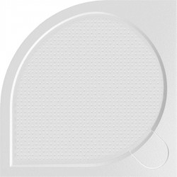 GELCO - ARCA sprchová vanička z liateho mramoru, štvrťkruh 100x100cm, R550 (PA551)