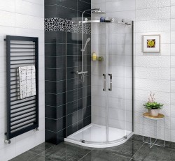 GELCO - DRAGON štvrťkruhová zástena 900x900 R550, 2dvere, číre sklo (GD4490)