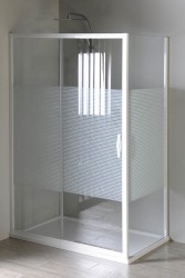 GELCO - ETERNO bočná stena 900mm, sklo STRIP (GE3390)
