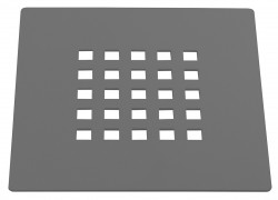 GELCO - MITIA kryt sifónu, šedá (KSMS)