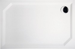 GELCO - SARA sprchová vanička z liateho mramoru, obdĺžnik 110x80cm, hladká (HS11080)