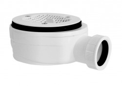 GELCO - Vaničkový sifón 90 extra nízky suchý bez krytky, GE90EXN mínus (GE90EXN MINUS)