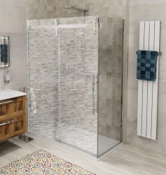 GELCO - VOLCANO bočná stena 800 mm, číre sklo (GV3080)