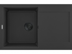 Granitový drez Reginox Bari 10, R40324, Nero Black (R40324)