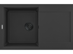 Granitový drez Reginox Bari 10, R40324, Nero Black (R40324)