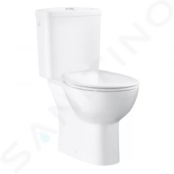 GROHE - Bau Ceramic WC kombi set s nádržkou a WC doskou SoftClose, Rimless, alpská biela (39496000)