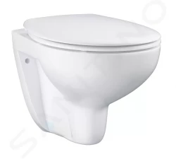 GROHE - Bau Ceramic Závesné WC s doskou SoftClose, Rimless, alpská biela (39351000)