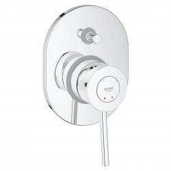 GROHE - BauClassic Vaňová batéria pod omietku, s telesom, chróm (29047000)