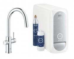 GROHE - Blue Home Drezová batéria Connected, s chladiacim zariadením a filtráciou, chróm (31541000)
