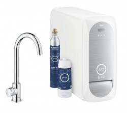 GROHE - Blue Home Drezový ventil Mono Connected, s chladiacim zariadením a filtráciou, chróm (31498001)