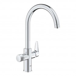 GROHE - Blue Pure Dřezová baterie BauCurve s filtrační funkcí, chrom (30580000)