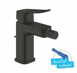 GROHE - Dice Bidetová batéria s výpusťou, matná čierna (1018772430)