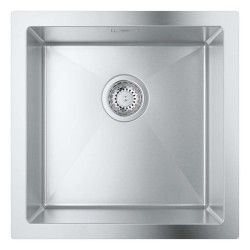 GROHE - Drez K700 s odtokom, 46x46 cm, kefovaná nerezová (31578SD1)
