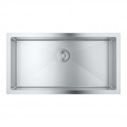 GROHE - Dřezy Drez K700 s odtokom, 86x46 cm, kefovaná nerezová (31580SD1)