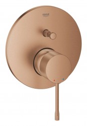 GROHE - Essence Batéria pod omietku pre 2 spotrebiče, kefovaný Warm Sunset (24058DL1)