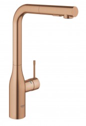 GROHE - Essence Páková drezová batéria s výsuvnou spŕškou, kefovaný Warm Sunset (30270DL0)