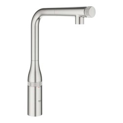 GROHE - Essence SmartControl Drezová batéria s výsuvnou koncovkou, SmartControl, supersteel (31615DC0)