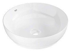 GROHE - Essence Umývadlo na dosku, priemer 45 cm, bez prepadu, bez otvoru na batériu, alpská biela (103560SH00)