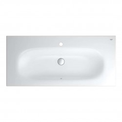 GROHE - Essence Umývadlo s prepadom 100x46 cm, PureGuard, alpská biela (3956600H)
