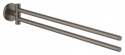 GROHE - Essentials Držiak uterákov, kefovaný tmavý grafit (40371AL1)
