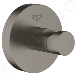 GROHE - Essentials Háčik na kúpací plášť, kefovaný tmavý grafit (40364AL1)