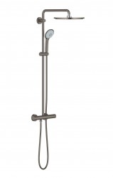 GROHE - Euphoria Sprchový set 310 s termostatom, 3 prúdy, kefovaný tmavý grafit (26075AL0)