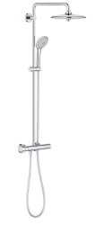 GROHE - Euphoria Sprchový set s termostatom, priemer 26 cm, 3 prúdy, chróm (26515000)