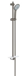 GROHE - Euphoria Súprava sprchovej hlavice 110 Massage, tyče a hadice, 3 prúdy, kefovaný tmavý grafit (27226AL1)
