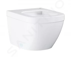 GROHE - Euro Ceramic Závesné WC, Rimless, PureGuard, Triple Vortex, alpská biela (3920600H)