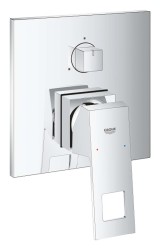 GROHE - Eurocube Batéria pod omietku na 3 spotrebiče, chróm (24094000)