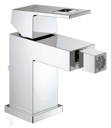 GROHE - Eurocube Bidetová batéria s výpustom, chróm (23138000)